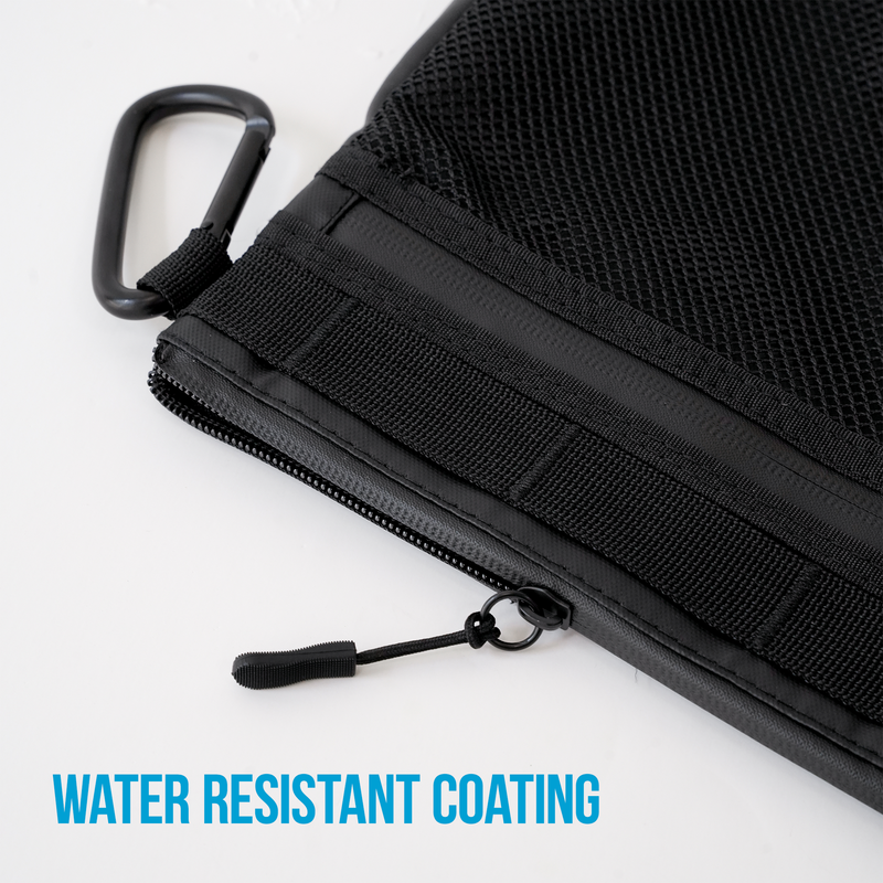 GOBAGS Utility Pouch, large — exterior zip lining for small hardware and adapters